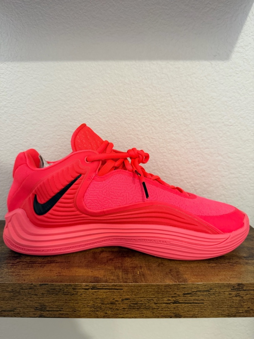 Nike Giannis Freak 7 Red Men's Athletic Sneakers - Picture 4 of 7